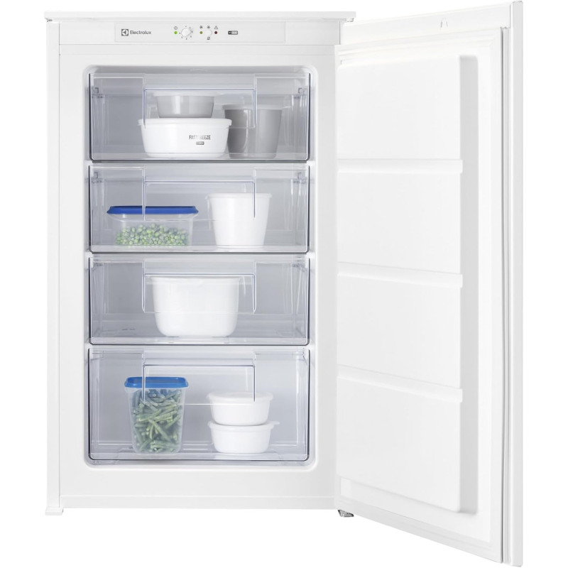 Electrolux LUB3AE88S Congelatore verticale Da incasso 98 L E Bianco Electrolux LUB3AE88S Congelatore verticale Da incasso 98 L E Bianco