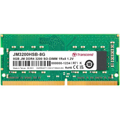 Transcend JetRam JM3200HSB-8G memoria 8 GB 1 x 8 GB DDR4 260-pin SO-DIMM