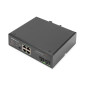 Digitus Switch PoE di rete Gigabit Ethernet a 4 porte, industriale, non gestito, 2 SFP uplink Digitus Switch PoE di rete Gigabit Ethernet a 4 porte, industriale, non gestito, 2 SFP uplink