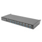 Digitus DS-72214 switch per keyboard-video-mouse (kvm) Montaggio rack Nero