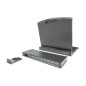 Digitus DS-72214 switch per keyboard-video-mouse (kvm) Montaggio rack Nero