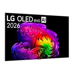LG OLED evo AI 77'' Serie G6 OLED77G64LW, 4K, Hyper Radiant Color, Staffa a filo muro inclusa, G-Sync, SMART TV 2026