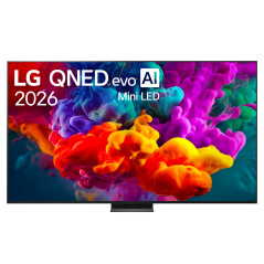 LG QNED evo AI MiniLED 100'' Serie QNED87B 100QNED87B6, 4K, Dolby Vision, Processore α8 Gen3, VRR 144Hz, SMART TV 2026