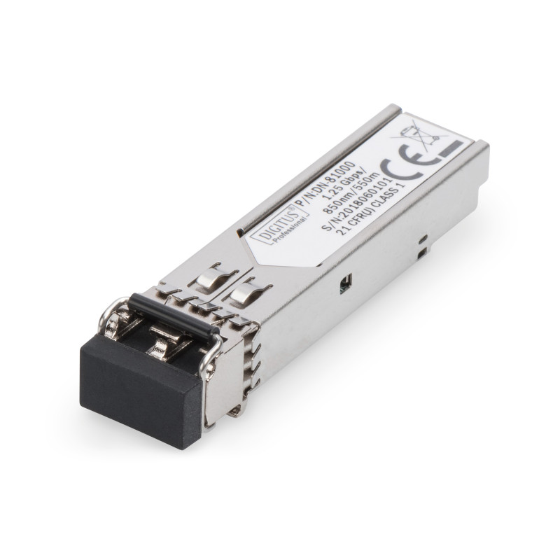Digitus Modulo mini GBIC (SFP), 1,25 Gbps, 0,55 km Digitus Modulo mini GBIC (SFP), 1,25 Gbps, 0,55 km