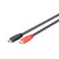 Digitus Cavo di collegamento HDMI ad alta velocità, con amplificatore