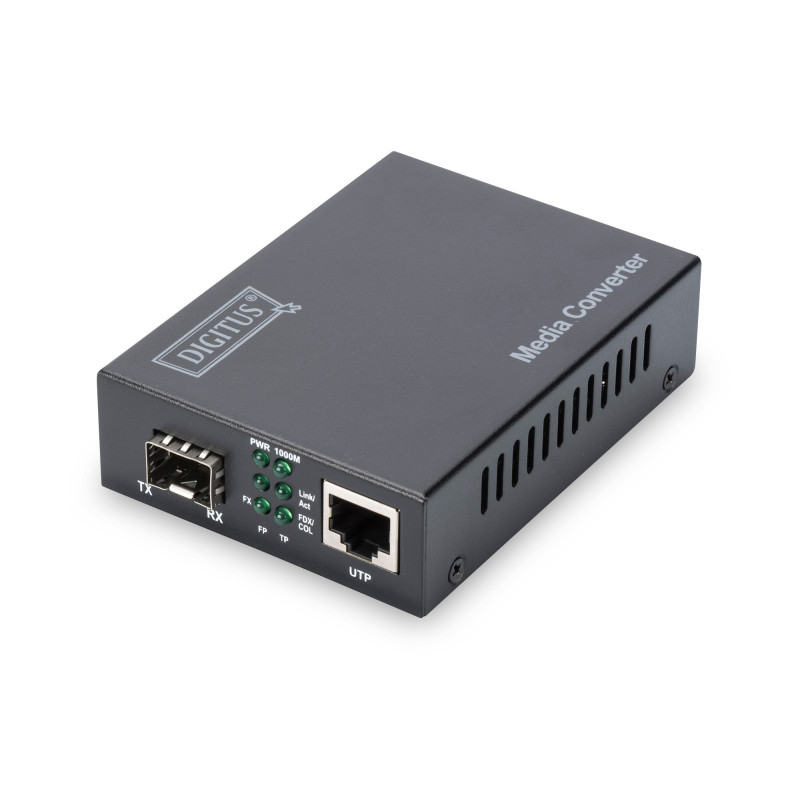 Digitus Convertitore Media Gigabit Ethernet , RJ45 / SFP Digitus Convertitore Media Gigabit Ethernet , RJ45 / SFP