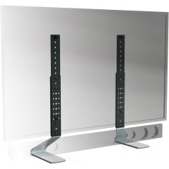 Erard FIT-UP XL Supporto TV a parete 165,1 cm (65") Nero, Argento