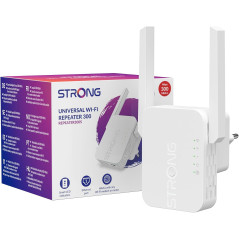 Strong 300S ponte e ripetitore Ripetitore di rete 300 Mbit/s Bianco