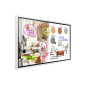 Samsung WM65FX Pannello piatto per segnaletica digitale 165,1 cm (65") LED Wi-Fi 450 cd/m² 4K Ultra HD Grigio, Bianco Touch