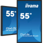 iiyama TF5539AS-B1AG visualizzatore di messaggi Design chiosco 138,7 cm (54.6") LED 435 cd/m² 4K Ultra HD Nero Touch screen iiyama TF5539AS-B1AG visualizzatore di messaggi Design chiosco 138,7 cm (54.6") LED 435 cd/m² 4K Ultra HD Nero Touch screen