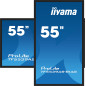 iiyama TF5539AS-B1AG visualizzatore di messaggi Design chiosco 138,7 cm (54.6") LED 435 cd/m² 4K Ultra HD Nero Touch screen iiyama TF5539AS-B1AG visualizzatore di messaggi Design chiosco 138,7 cm (54.6") LED 435 cd/m² 4K Ultra HD Nero Touch screen
