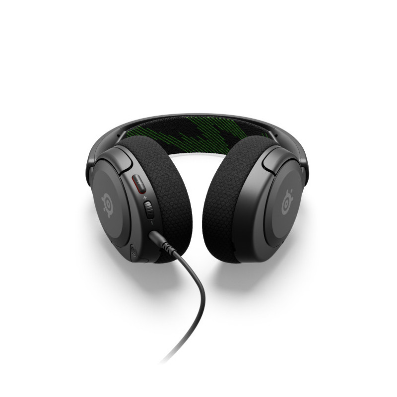 Steelseries ARCTIS NOVA 1X Auricolare Cablato A Padiglione Gaming Nero, Verde
