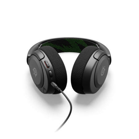 Steelseries ARCTIS NOVA 1X Auricolare Cablato A Padiglione Gaming Nero, Verde