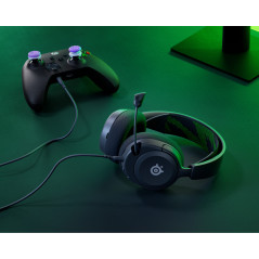 Steelseries ARCTIS NOVA 1X Auricolare Cablato A Padiglione Gaming Nero, Verde