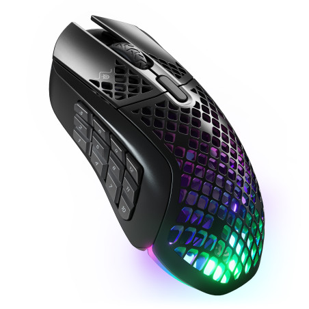 Steelseries Aerox 9 mouse Gaming Ambidestro RF senza fili + Bluetooth Ottico 18000 DPI
