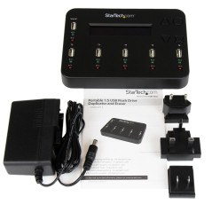 StarTech.com Docking Station per Unità Flash USB - Duplicatore Eraser Standalone 1 5 per Chiavette USB consente la copia del