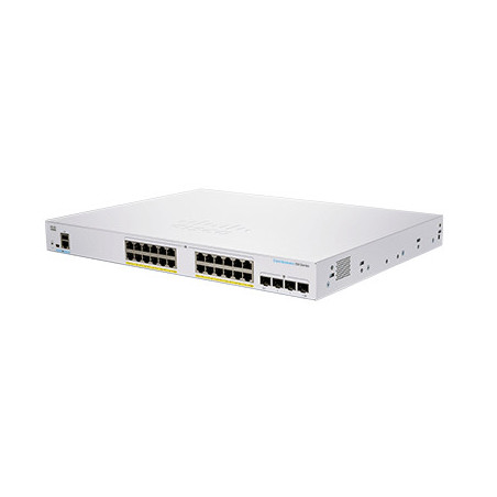 Cisco CBS350-24P-4G-EU switch di rete Gestito L2 L3 Gigabit Ethernet (10 100 1000) Argento