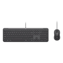 Logitech 920-013346 tastiera Mouse incluso Casa ufficio USB QWERTY Italiano Grafite