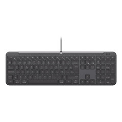 Logitech 920-013346 tastiera Mouse incluso Casa ufficio USB QWERTY Italiano Grafite