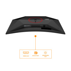AOC G4 C32G4Z Monitor PC 80 cm (31.5") 1920 x 1080 Pixel Nero, Rosso