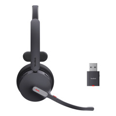 Yealink WH64 Hybrid Mono Teams Auricolare Wireless A Padiglione Ufficio Micro-USB Bluetooth Nero
