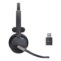 Yealink WH64 Hybrid Mono Teams Auricolare Wireless A Padiglione Ufficio Micro-USB Bluetooth Nero