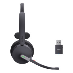 Yealink WH64 Hybrid Mono Teams Auricolare Wireless A Padiglione Ufficio Micro-USB Bluetooth Nero