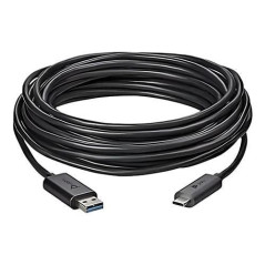 HP Poly Active Optical USB 3.1 Cable (10M) cavo USB USB 3.2 Gen 1 (3.1 Gen 1) USB A USB C Nero