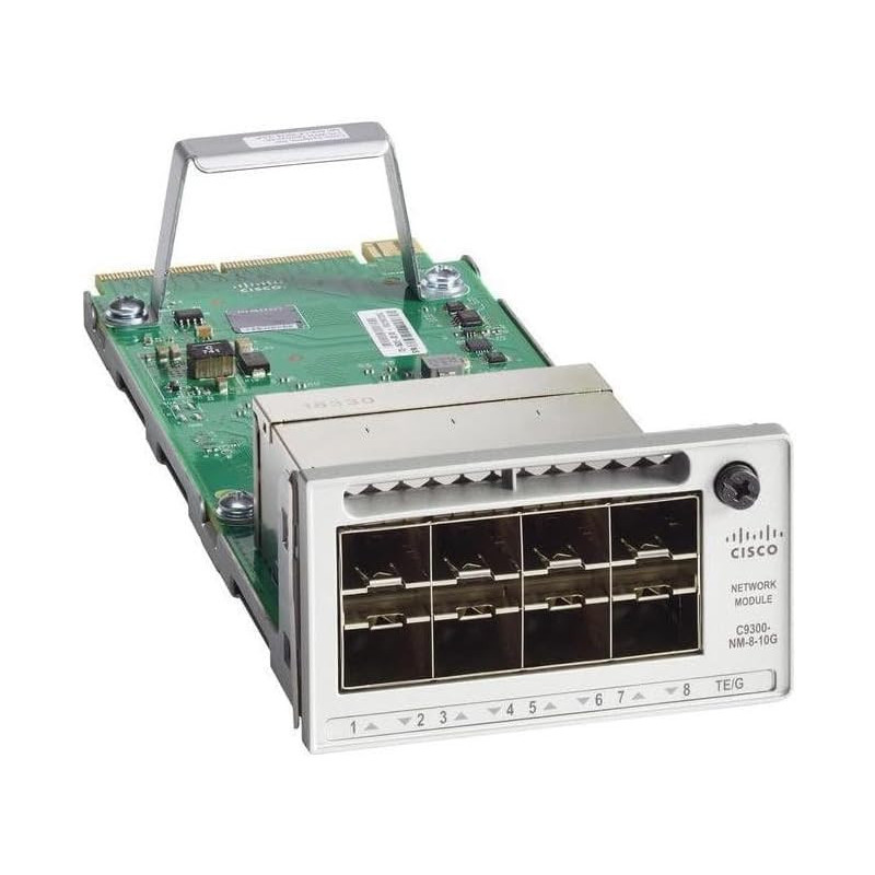 Cisco C9300-NM-8X modulo del commutatore di rete 10 Gigabit Ethernet Cisco C9300-NM-8X modulo del commutatore di rete 10 Gigabit Ethernet