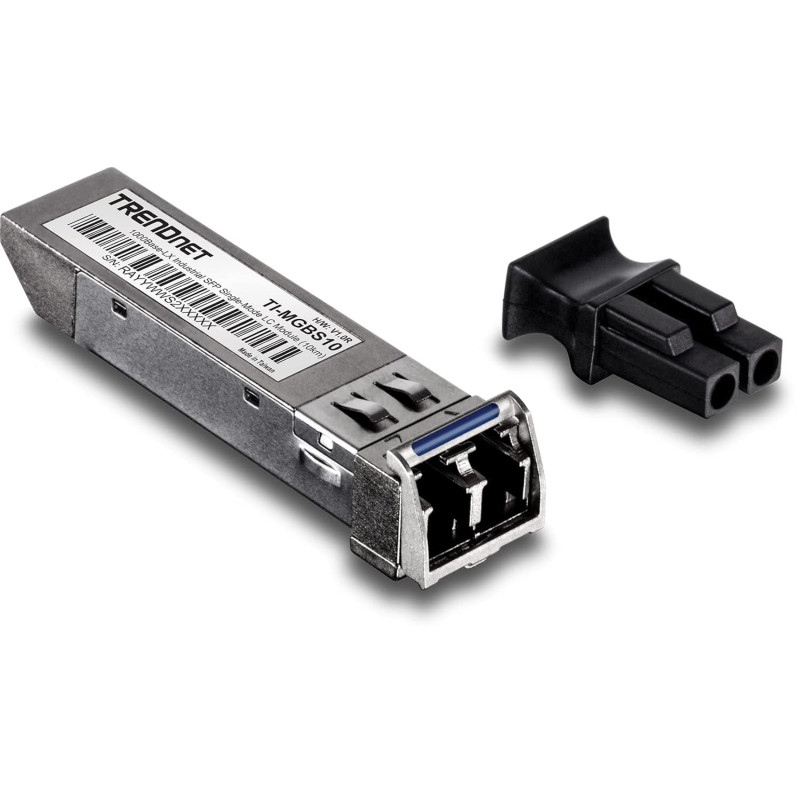 Trendnet TI-MGBS10 modulo del ricetrasmettitore di rete Fibra ottica 1250 Mbit/s SFP 1310 nm Trendnet TI-MGBS10 modulo del ricetrasmettitore di rete Fibra ottica 1250 Mbit/s SFP 1310 nm