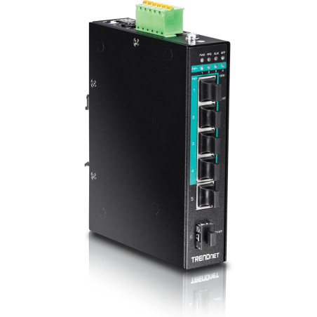 Trendnet TI-PG541i Gestito L2+ Gigabit Ethernet (10/100/1000) Supporto Power over Ethernet (PoE) Nero