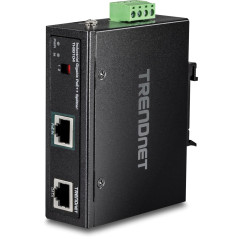 Trendnet TI-SG104 divisore di rete Supporto Power over Ethernet (PoE) Nero