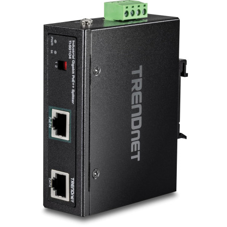 Trendnet TI-SG104 divisore di rete Supporto Power over Ethernet (PoE) Nero