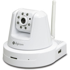 Digicom IP Camera 400HD Cupola Telecamera di sicurezza IP Interno 1280 x 1024 Pixel Scrivania