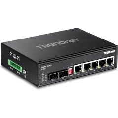 Trendnet TI-G62 switch di rete Non gestito L2 Gigabit Ethernet (10/100/1000) Nero
