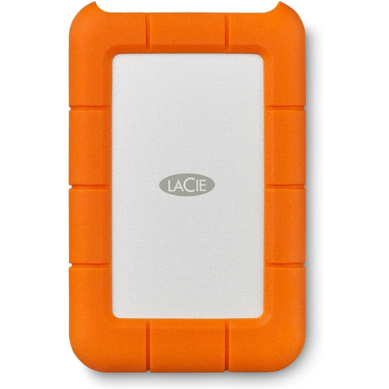 LaCie Rugged Mini disco rigido esterno 4 TB 5400 Giri/min Micro-USB B 3.2 Gen 1 (3.1 Gen 1) Arancione