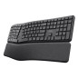Trust Keyra Tastiera wireless multi-dispositivo ergonomica
