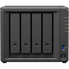 Synology DP340 server NAS e di archiviazione Desktop R1600 16 GB 32 TB HDD Nero