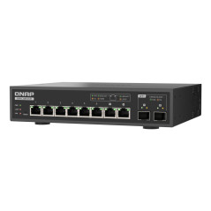 QNAP QSW-L3208-2C6T switch di rete Gestito L2 10G Ethernet (100 1000 10000) Desktop Nero