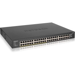 NETGEAR GS348PP Non gestito Gigabit Ethernet (10/100/1000) Supporto Power over Ethernet (PoE) Nero