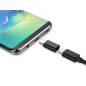 Hamlet XADTC-UM-MF adattatore per inversione del genere dei cavi USB-C Micro USB Nero