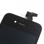 Display Lcd + Touch Screen + Frame Per Apple Iphone 4 Nero