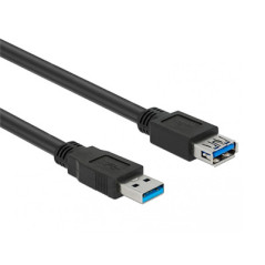 Hamlet XCU3A-MF10 cavo USB USB 3.2 Gen 1 (3.1 Gen 1) 1 m USB A 5 Gbit s Nero