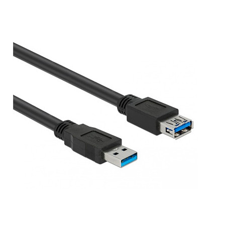 Hamlet XCU3A-MF10 cavo USB USB 3.2 Gen 1 (3.1 Gen 1) 1 m USB A 5 Gbit s Nero