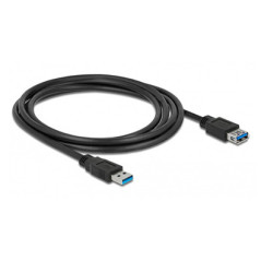 Hamlet XCU3A-MF10 cavo USB USB 3.2 Gen 1 (3.1 Gen 1) 1 m USB A 5 Gbit/s Nero