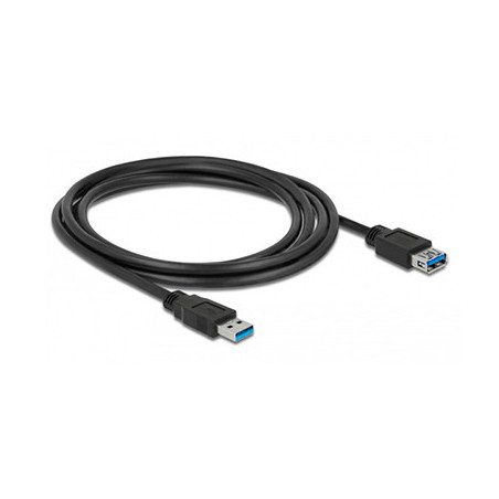 Hamlet XCU3A-MF10 cavo USB USB 3.2 Gen 1 (3.1 Gen 1) 1 m USB A 5 Gbit/s Nero