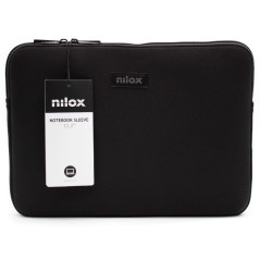 Nilox NXF1301 borsa per laptop 33,8 cm (13.3") Custodia a tasca Nero