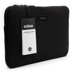 Nilox NXF1301 borsa per laptop 33,8 cm (13.3") Custodia a tasca Nero