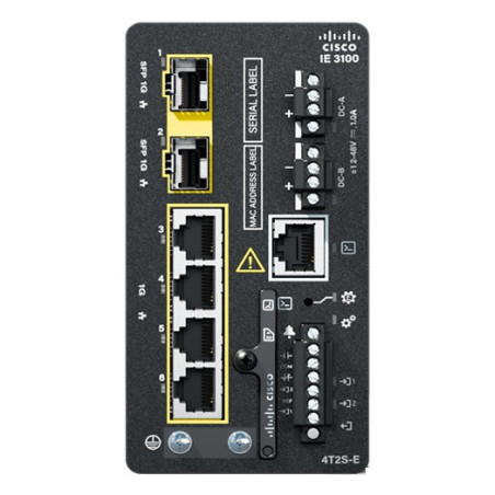 Cisco Catalyst IE3100 Gestito L2 Gigabit Ethernet (10 100 1000) Supporto Power over Ethernet (PoE) Nero