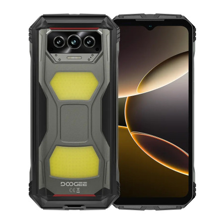 Doogee V Max S 16,7 cm (6.58") Tripla SIM Android 14 5G USB tipo-C 24 GB 256 GB 22000 mAh Grigio